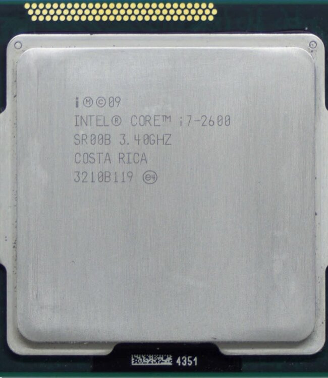 Processor Intel Core i7-2600 SR00B