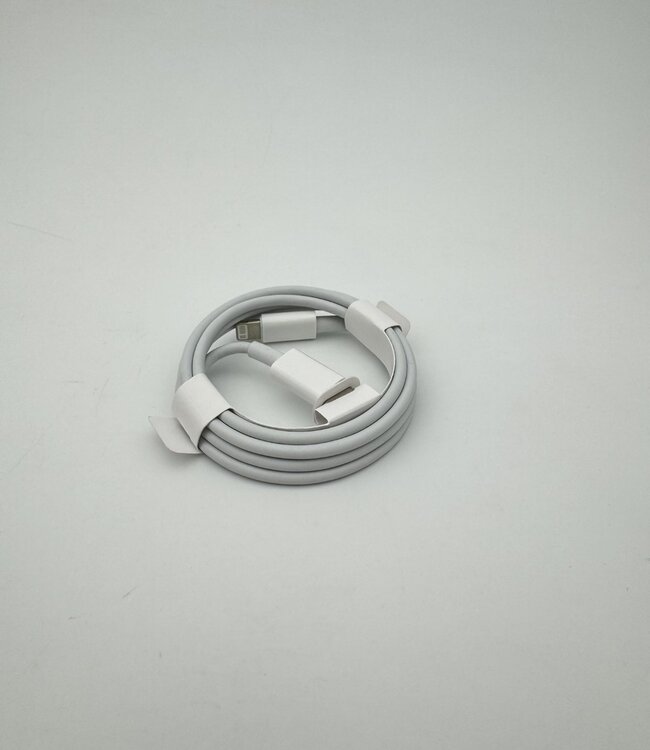 USB-C adapter + Lightning (Apple) kabel | Snellader