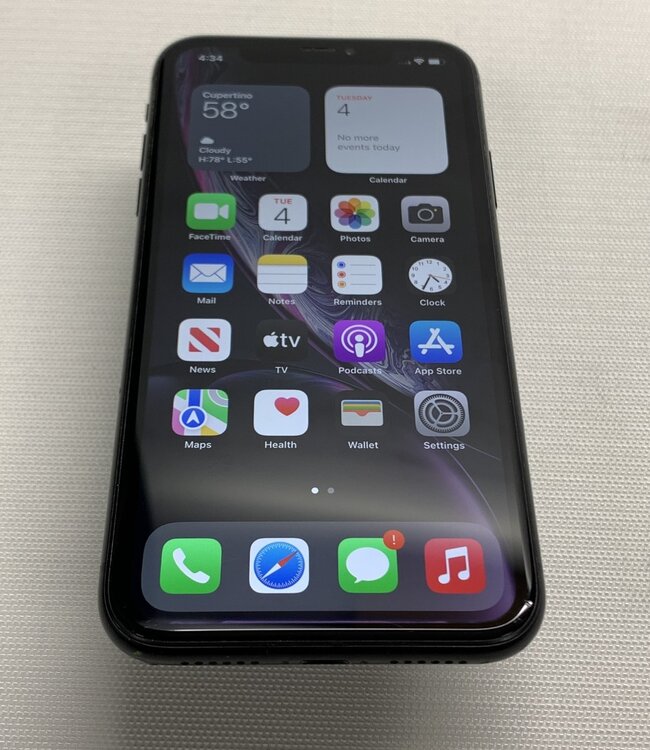 Apple iPhone XR Zwart