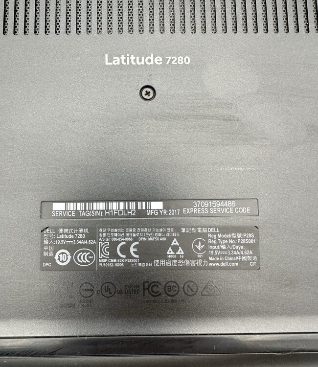 Dell Latitude 7280 12.5"