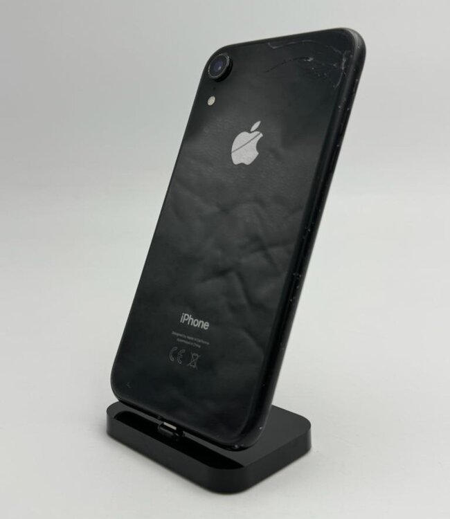 Apple iPhone XR Zwart Beschadigd