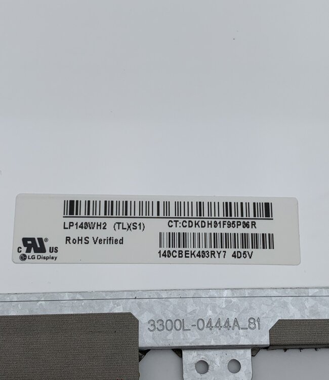 LCD laptop scherm LP140WH2 (TL)(S1) 14 inch