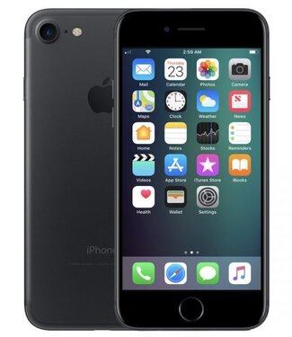 Apple Apple iPhone 7 Zwart + Gratis oplader