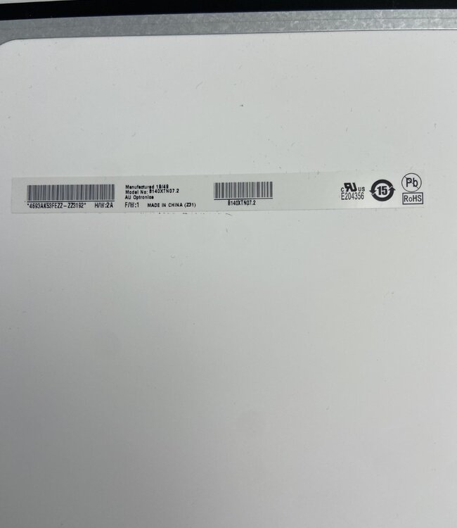 LCD laptop scherm B140XTN07.2 14 inch