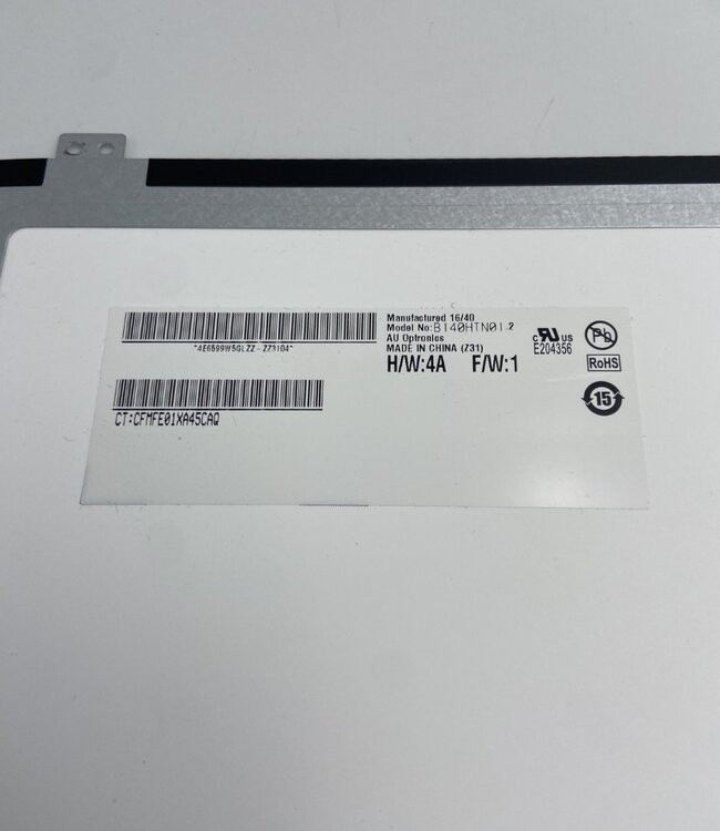 LCD laptop scherm B140HTN01.2 14 inch