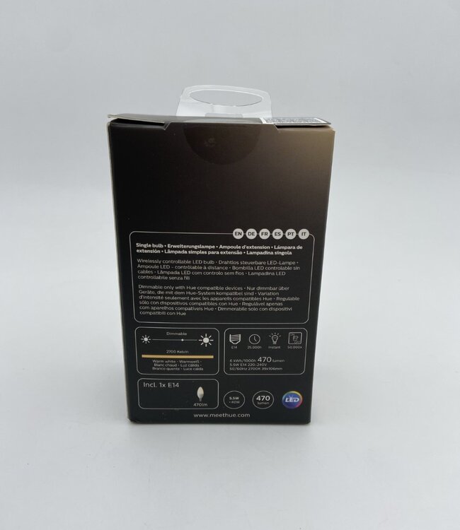 Philips Hue white Single bulb E14