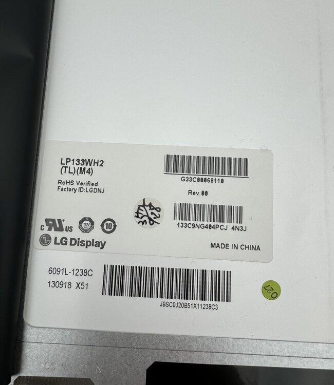LCD laptop scherm LP133WH2 (TL)(M4) 13.3 inch