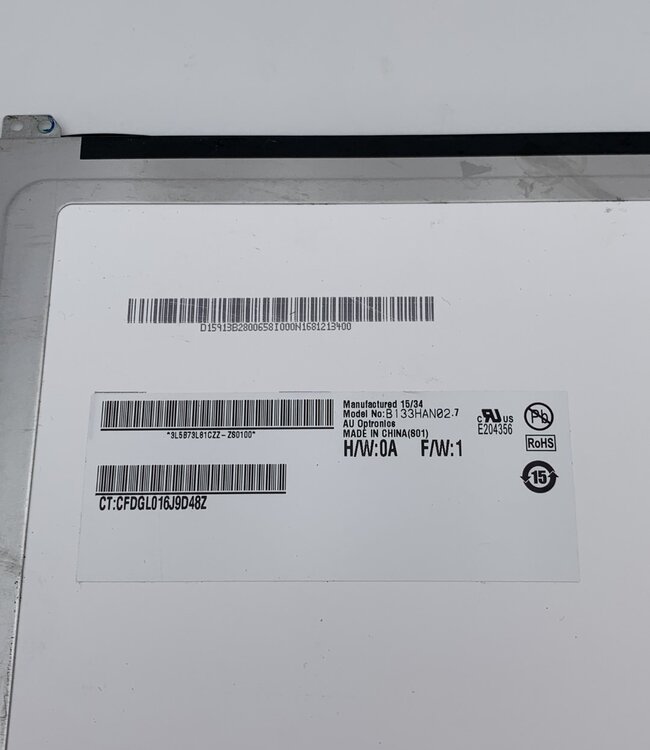 LCD laptop scherm B133HAN02.7 13.3 inch