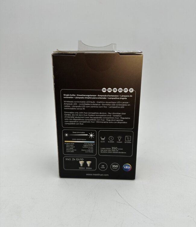 Philips Hue White ambiance 2x Single bulb GU10