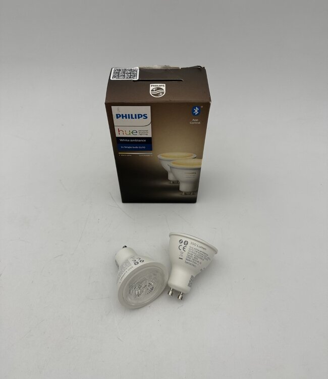 Philips Hue White ambiance 2x Single bulb GU10
