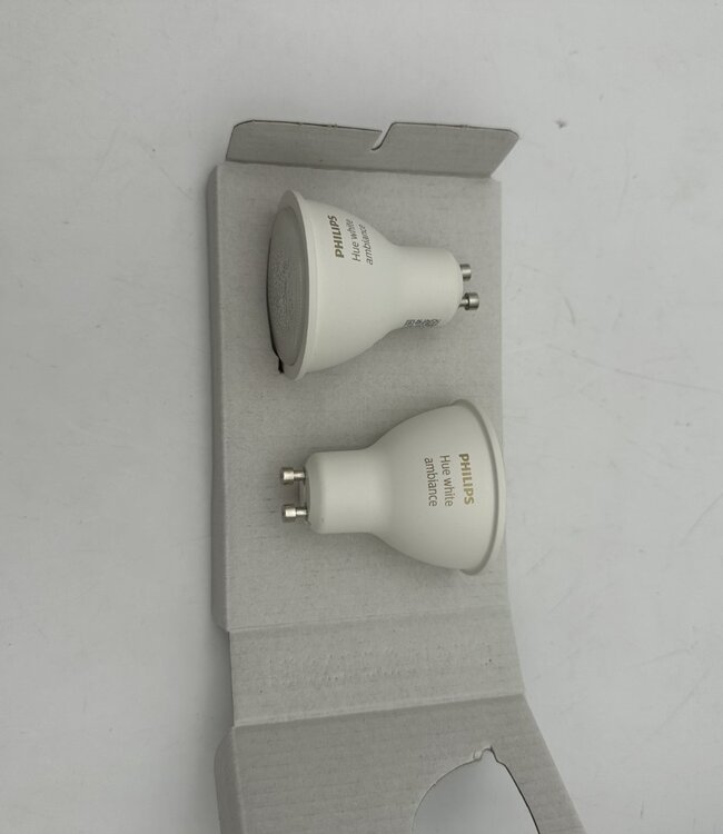 Philips Hue White ambiance 2x Single bulb GU10
