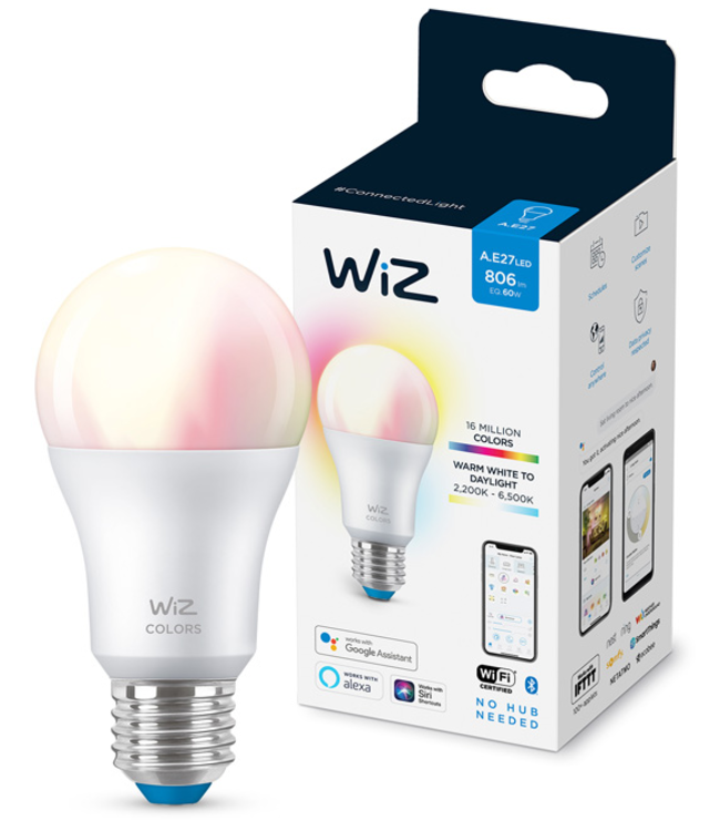 Philips WiZ Lamp E27 8W LED