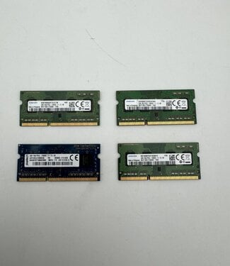 4 GB | 1Rx8 PC3L-12800S | 1600 MHz | Laptop RAM geheugen (SO-DIMM)