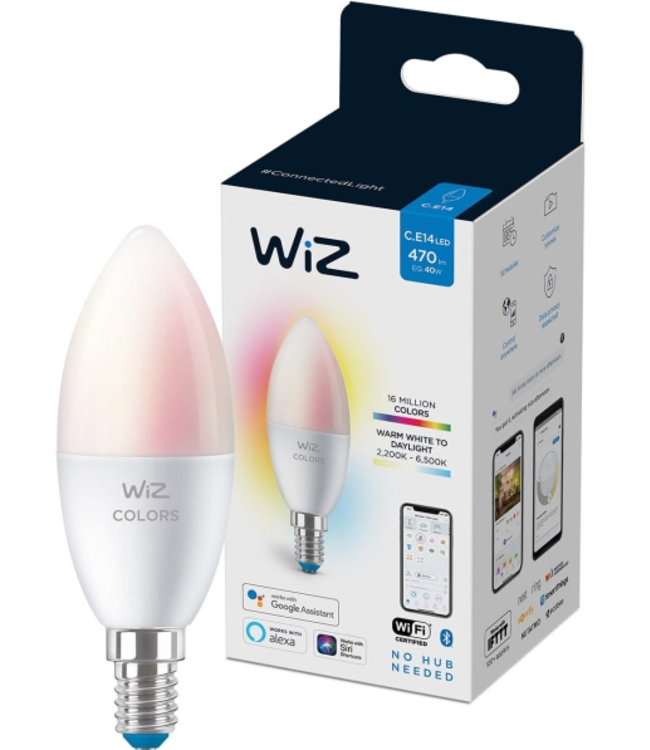 Philips WiZ Candle Lamp E14 5W LED