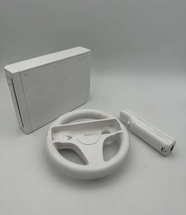 Nintendo Wii Mariokart Console Set