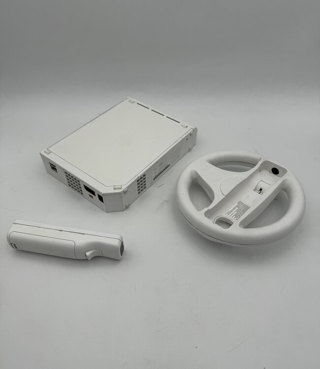 Nintendo Wii Mariokart Console Set