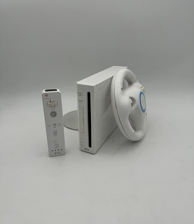 Nintendo Wii Mariokart Console Set