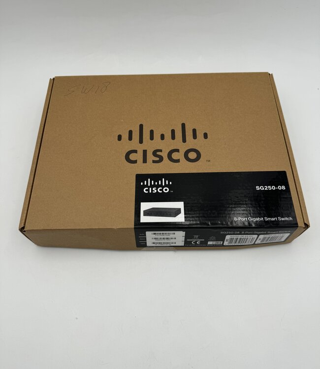 Cisco SG250-08 8-port Gigabit Smart Switch
