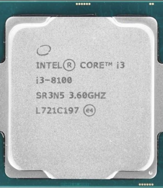 Intel Processor Intel Core i3-8100 SR3N5