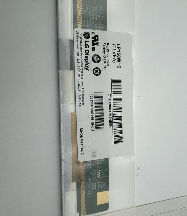 LCD laptop scherm LP156WH2 (TL)(EA) 15.6 inch