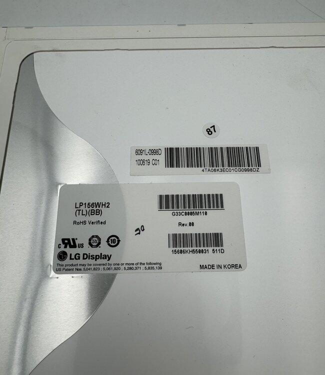 LCD laptop scherm LP156WH2 (TL)(BB) 15.6 inch
