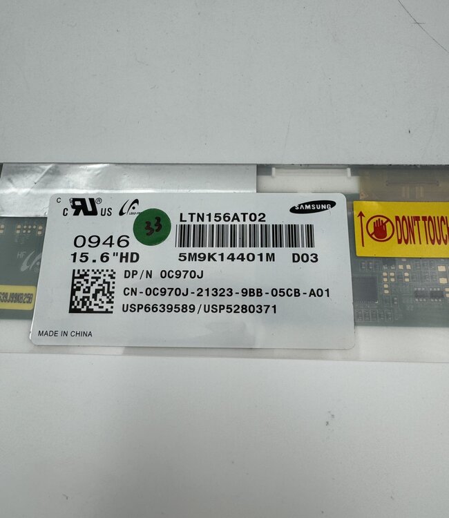 LCD laptop scherm LTN156AT02 15.6 inch