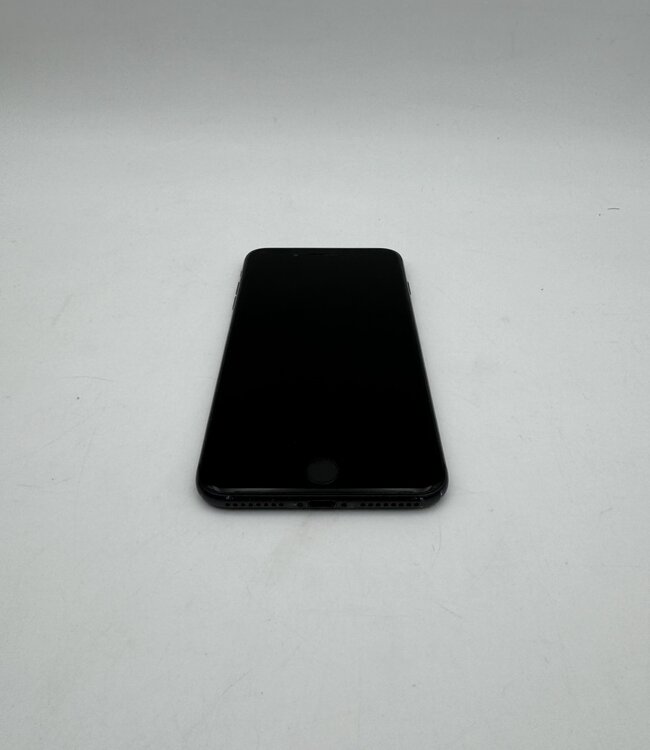 Apple iPhone 8 Plus Zwart Beschadigd Achterkant
