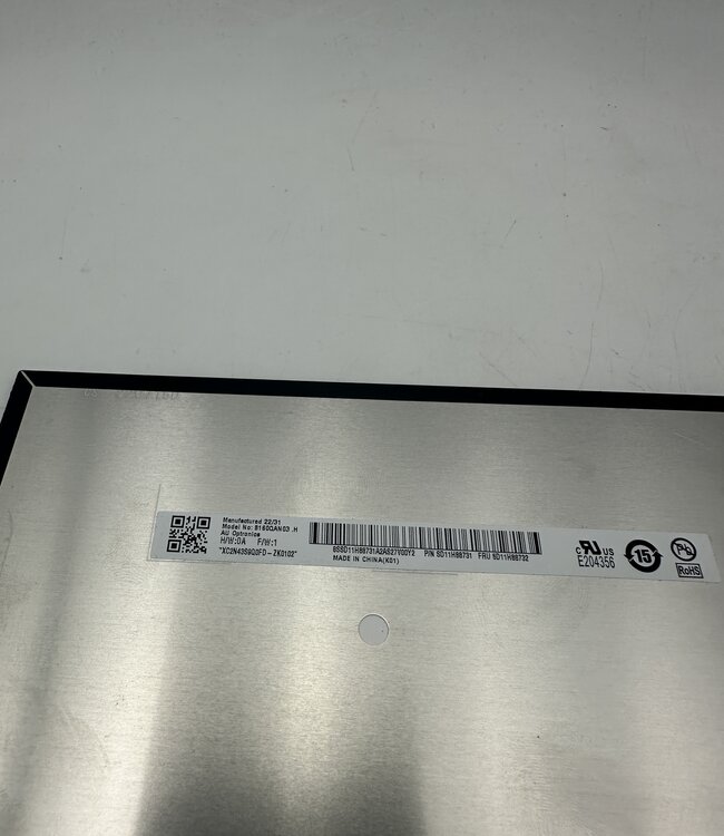 LCD laptop scherm B160QAN03.H 16.0 inch