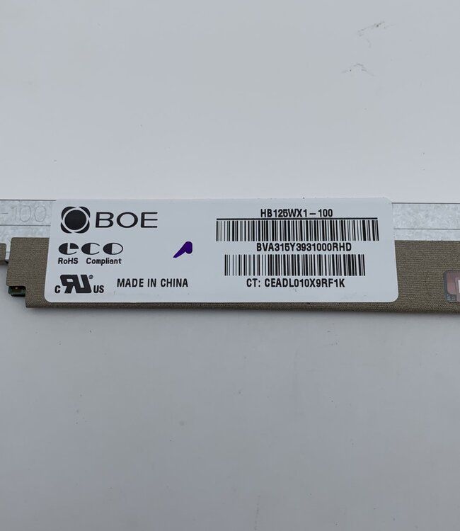 LCD laptop scherm HB125WX1-100 12.5 inch