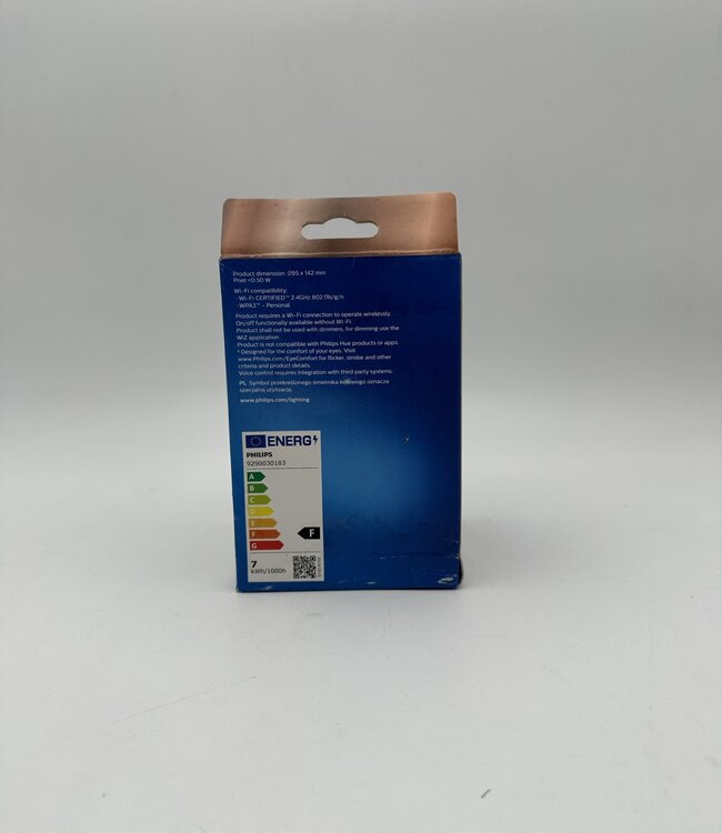 Philips Wiz Amber Glass Globe 50W E27