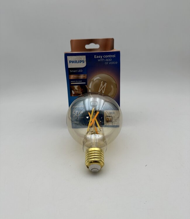 Philips Wiz Amber Glass Globe 50W E27