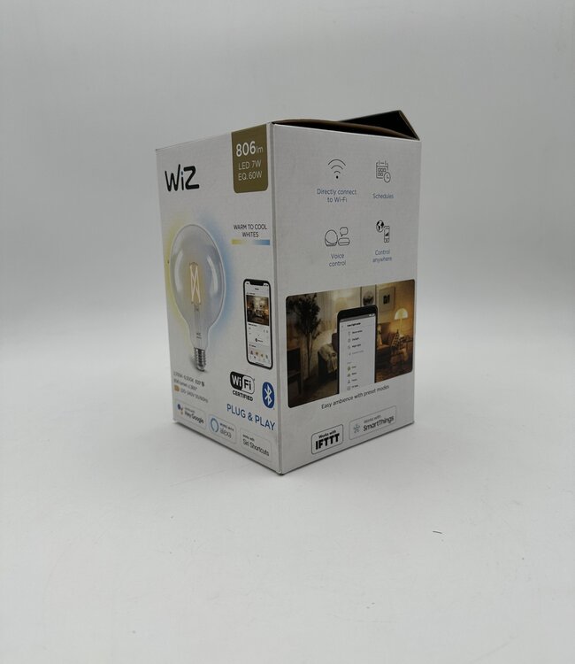 Philips Wiz Warm To Cool Whites G125 E27