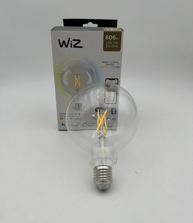 Philips Wiz Warm To Cool Whites G125 E27