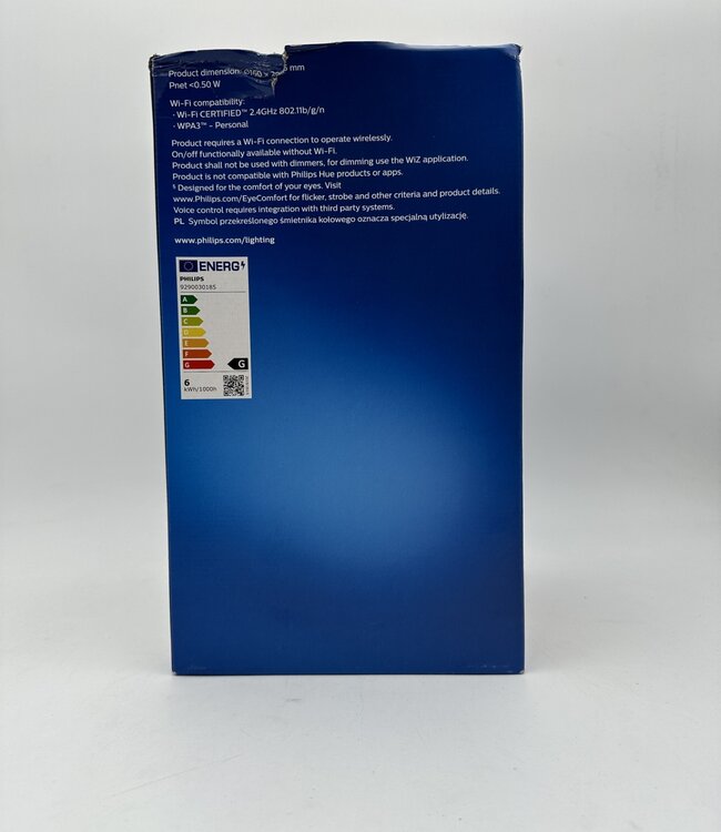 Philips Wiz Amber Glass G200 E27 6W