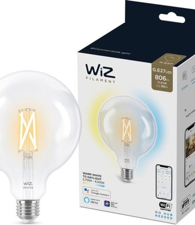 Philips Wiz Warm To Cool Whites G125 E27