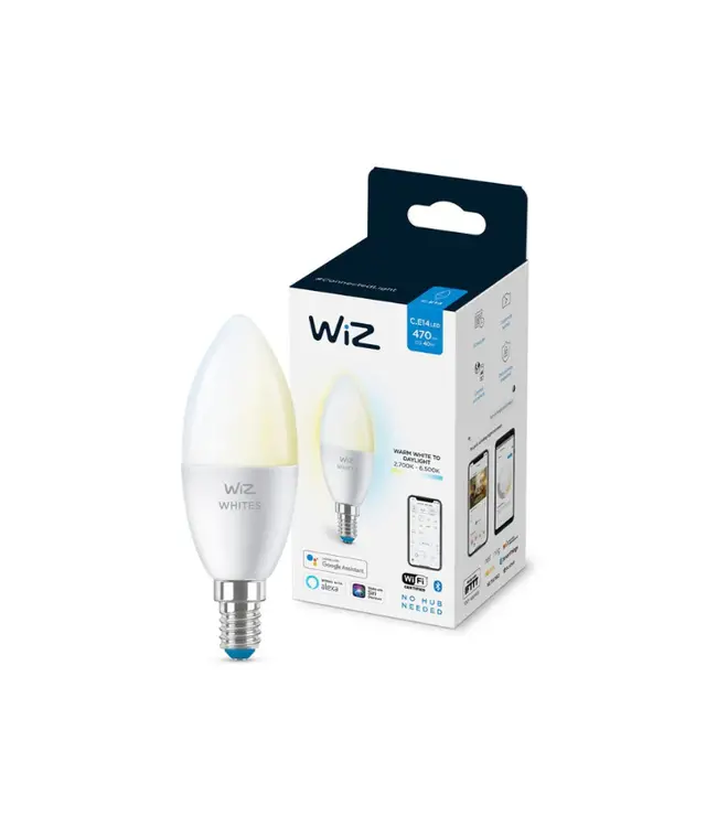 Phillips Wiz Warm White To Daylight E14 40W