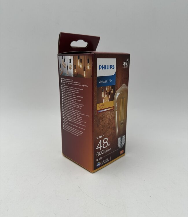 Philips Vintage Led Flame E27 ST64