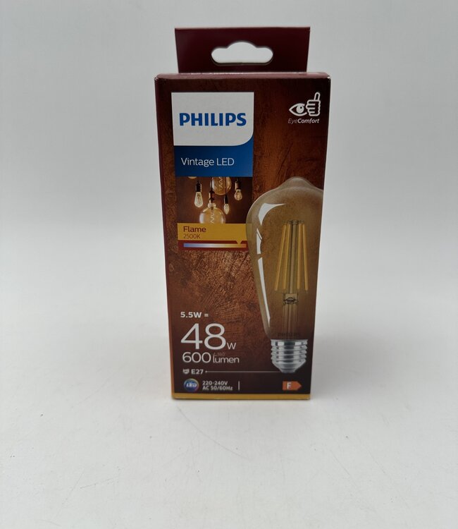 Philips Vintage Led Flame E27 ST64