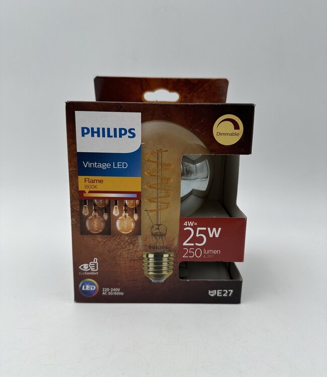 Philips Vintage Led Globe E27 G93 25W