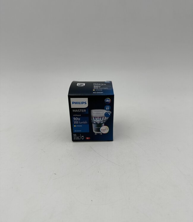 Philips MASTER LEDspot GU10 ExpertColor Dimbaar 5.5 Watt 355 Lumen