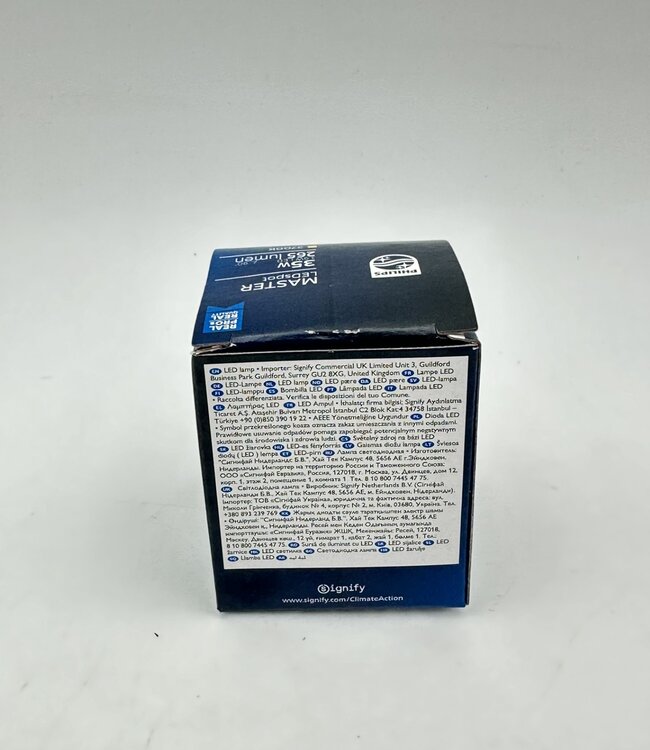 Philips MASTER LEDspot GU10 ExpertColor Dimbaar 3.9 Watt 265 Lumen