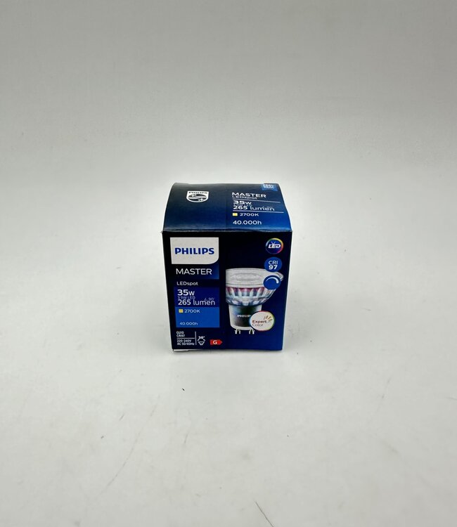 Philips MASTER LEDspot GU10 ExpertColor Dimbaar 3.9 Watt 265 Lumen