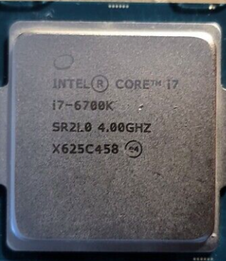 Intel Processor Intel Core i7-6700K SR2L0