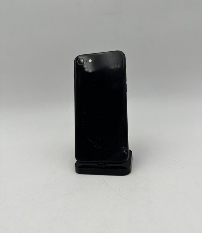 Apple iPhone SE (2020) Zwart Beschadigd