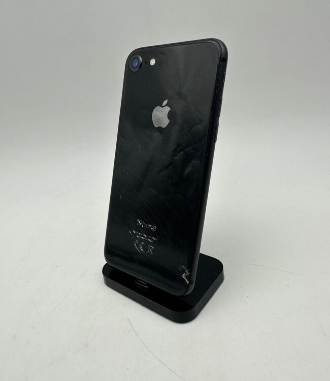 Apple iPhone SE (2020) Zwart Beschadigd