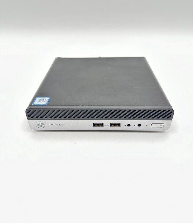 HP ProDesk 400 G5 Desktop Mini PC | Core-i3 9100T | 256 GB