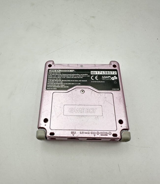 Nintendo Gameboy Advance SP Roze Origineel