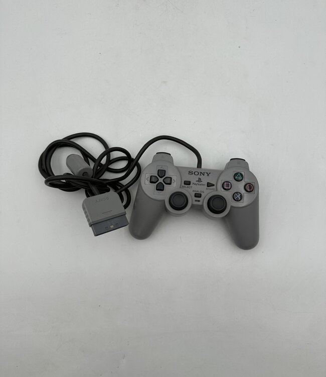 Sony Playstation 2 Dual Shock Controller Origineel Zilver