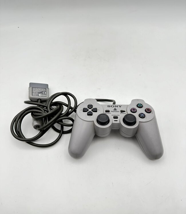 Sony Playstation 2 Dual Shock Controller Origineel Zilver