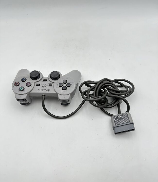 Sony Playstation 2 Dual Shock Controller Origineel Zilver